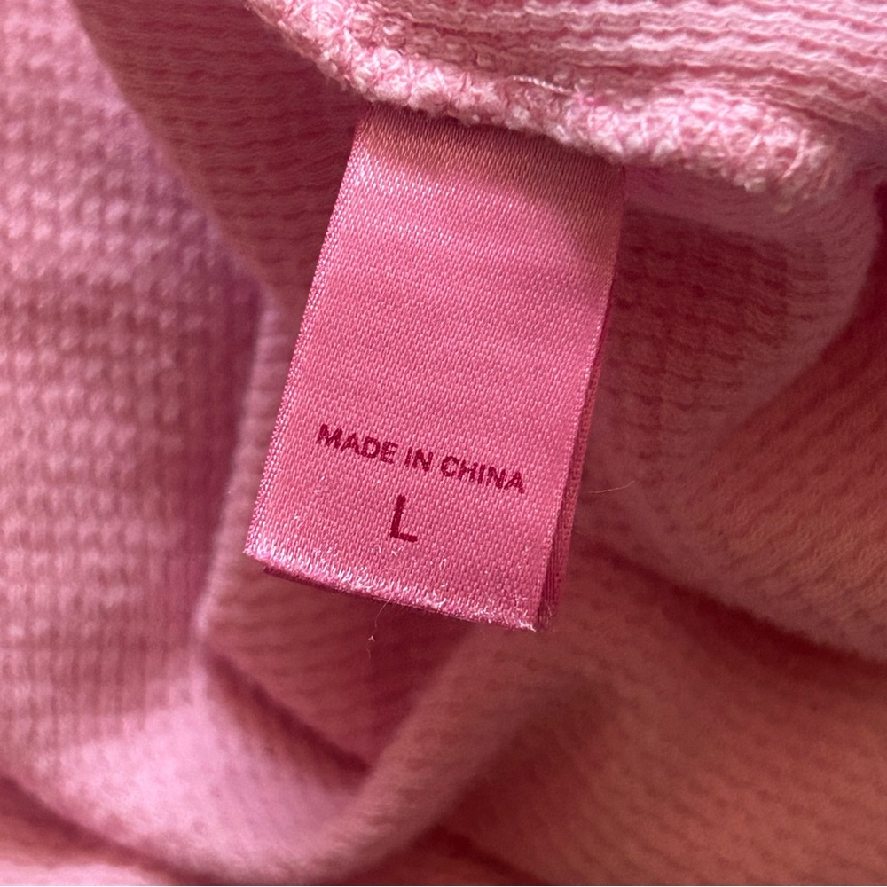 Y2K vintage Victoria's Secret PINK cotton thermal nightshirt - Picture 12 of 13